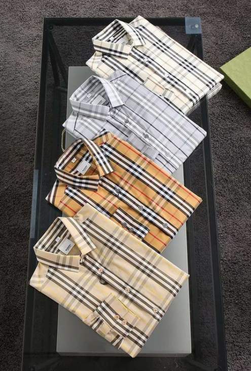 Picture of Burberry Shirt Long _SKUBurberryM-3XL8qx1525626